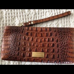 Brahmin Florence Melbourne Pecan Wristlet